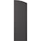 Ekena Millwork Americraft 5-Board (2 Batten) Wood Joined Board-n-Batten Shutters w/Ellipt Top, ARW101BE518X77SMH, PR ARW101BE518X77SMH - alternate 4